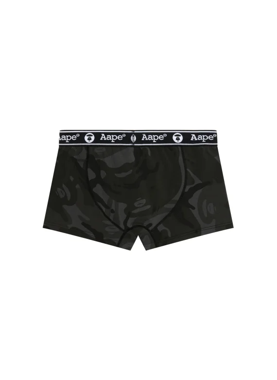 ايه ايه بي إي Moonface logo camo boxer briefs