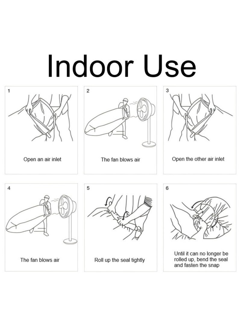 أريكة شمسية قابلة للنفخ، أريكة هوائية، أرجوحة محمولة مقاومة للماء والتسرب، مثالية للاستخدام في الفناء الخلفي، الشاطئ، السفر، التخييم، النزهات والمهرجانات الموسيقية - Image 5