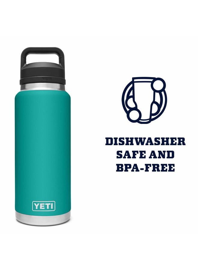 YETI Rambler 36 oz Bottle, Vacuum Insulated, Stainless Steel with Chug Cap, Aquifer Blue - Image 5