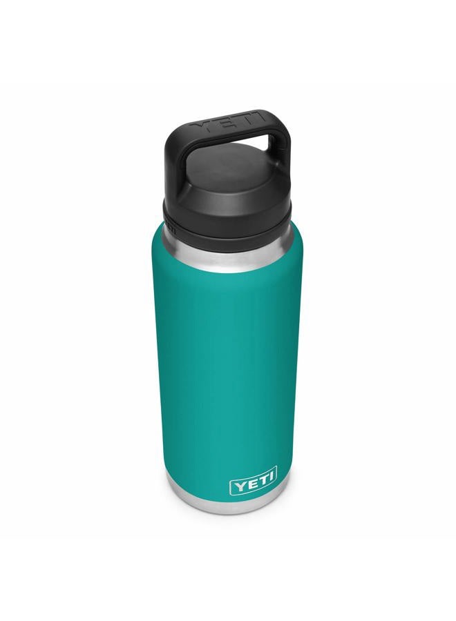 YETI Rambler 36 oz Bottle, Vacuum Insulated, Stainless Steel with Chug Cap, Aquifer Blue - Image 3