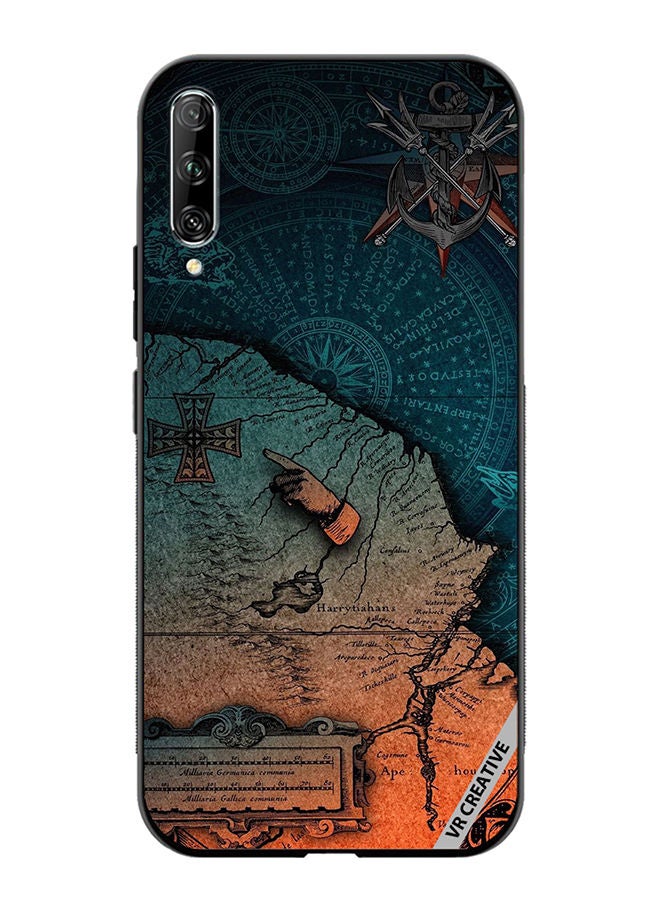 VR CREATIVE Protective Case Cover For Huawei Nova Y9S Compas Design Multicolour - Image 1