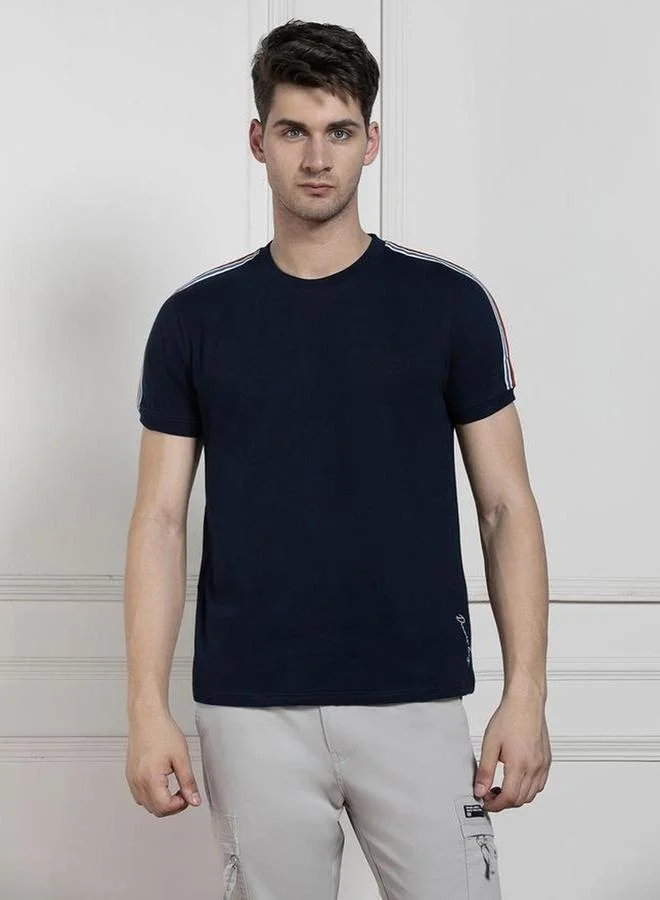 Dennis Lingo Dennis lingo Men Black Crew Neck Cotton T-Shirt