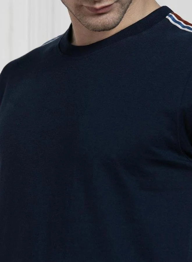 Dennis Lingo Dennis lingo Men Black Crew Neck Cotton T-Shirt