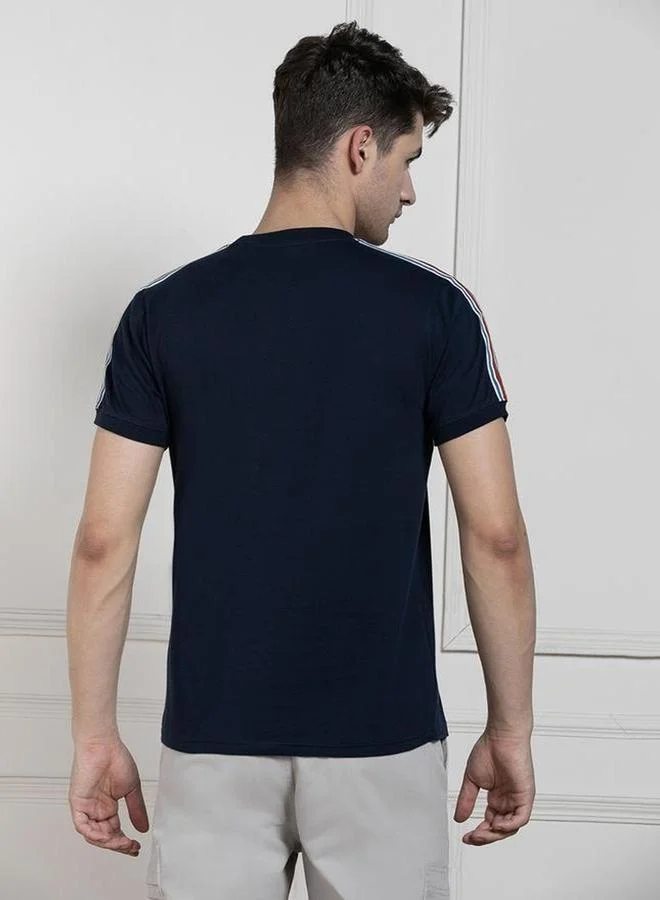 Dennis Lingo Dennis lingo Men Black Crew Neck Cotton T-Shirt