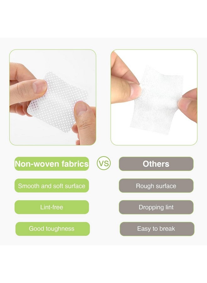 Bluerise Bluerise Lint Free Nail Wipes 450PCS Nail Polish Remover Pads Soft Absorbable Eyelash Extension Glue Cleaning Wipes  - Image 4
