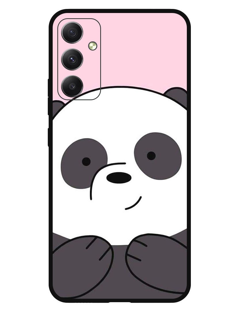Theodor Protective Case Anti Scratch Shock Proof Bumper Cover For Samsung Galaxy A24 4G Panda Smiling - Image 1