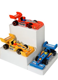 Generic Children's DIY  painting racing，assembling car，educational toys，Ages for 3-12 boys，Birthday gifts  - Image 1