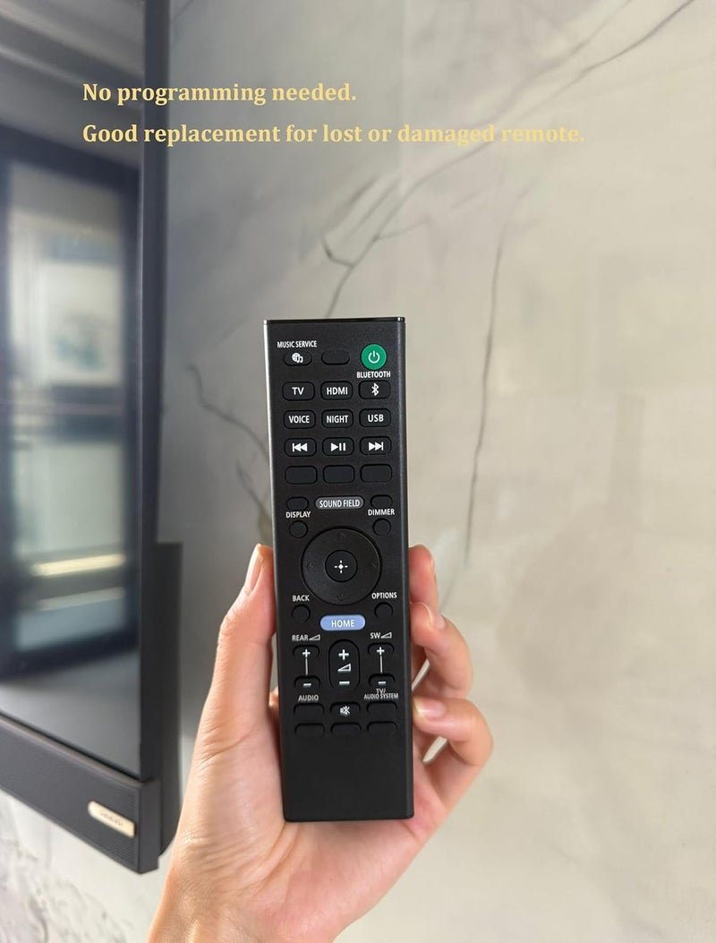 LOMCA Replacement Remote Control RMT-AH510U for Sony HTA5000 HT-A5000 Soundbar - Image 2