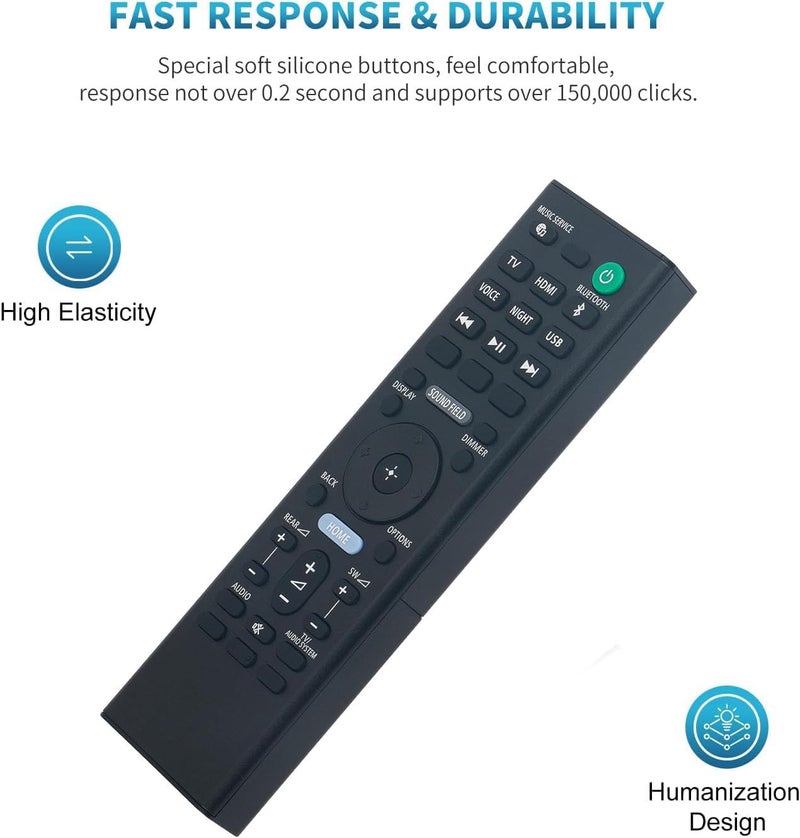 LOMCA Replacement Remote Control RMT-AH510U for Sony HTA5000 HT-A5000 Soundbar - Image 3
