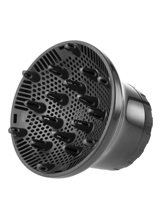 NIBEMINENT Adjustable Blow Dryers Diffuser For Curly Black 16.5x16.5x14.3cm - Image 1