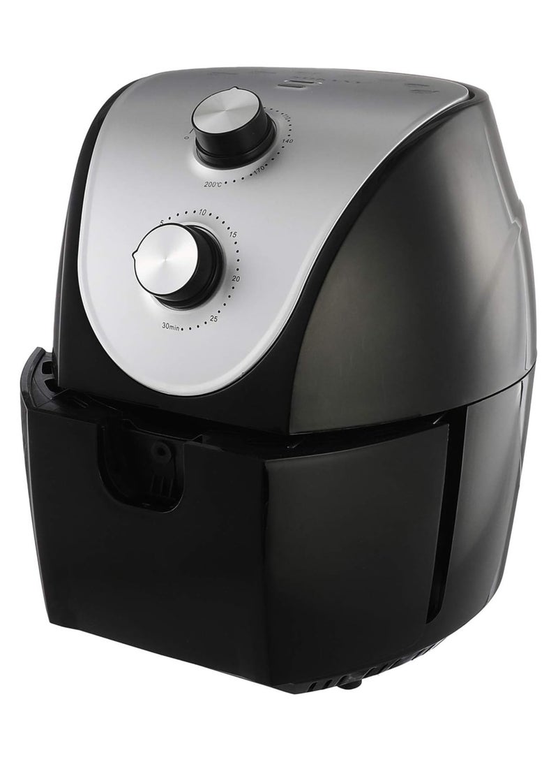 سوكاني مقلاة كهربائية بسطح غير لاصق من سوكاني - سعة 5.0 لتر، أسود ورمادي - جهد إمداد 220 فولت و50 هرتز - HB-8009، 1800.0 واط - Image 2