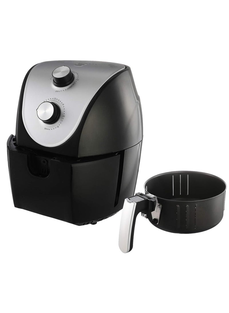 سوكاني مقلاة كهربائية بسطح غير لاصق من سوكاني - سعة 5.0 لتر، أسود ورمادي - جهد إمداد 220 فولت و50 هرتز - HB-8009، 1800.0 واط - Image 3