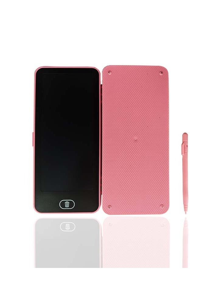 Generic - LCD Writing Tablet Pencil Box Color Screen Drawing Pen Case Pink 22*10*2.2CM - Image 1