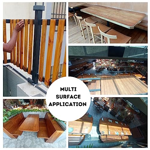 Bona Decking Oil Neutral Shade (2.5 Ltrs)(88 oz) (Specially Designed For Outdoor/Exterior Wood/Wooden Surfaces, Wood Polish) Cobalt Free Formula | Wood Oil | Wood Finish | Plant Based Oil - Image 5