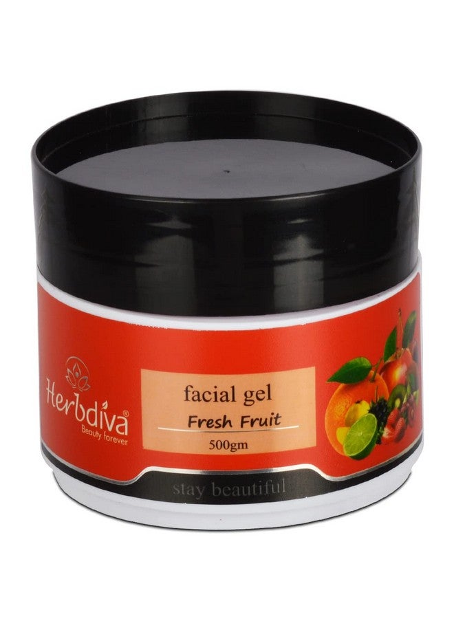 Herbdiva Facial Fruit Extract Face Gel For Glowing Skin, 500G… - Image 1