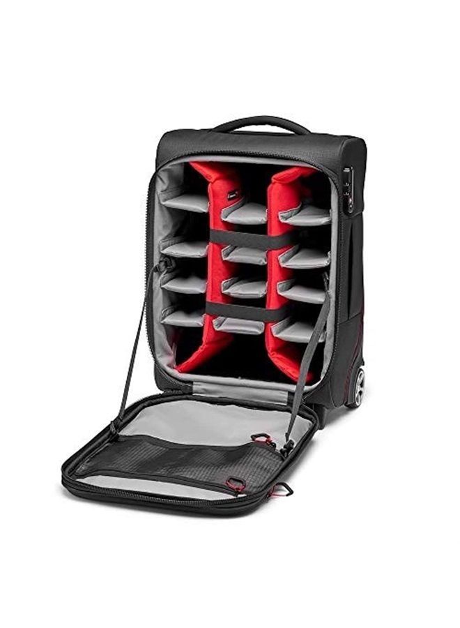 Manfrotto MB PL-RL-A50 Reloader Air 50 Professional Photography Roller Bag for DSLR, Reflex, CSC Premium Cameras, Trolley Holds up to 2 Cameras and Lenses, with a 15" Pocket for PC and Documents  - Image 2