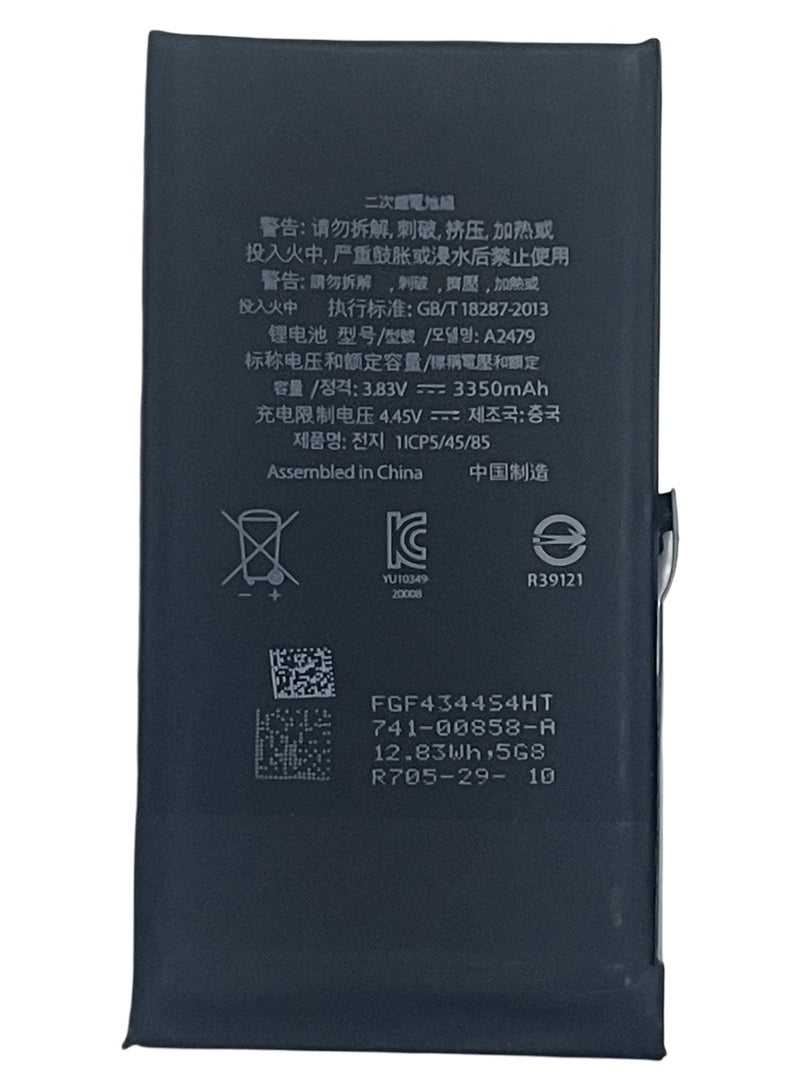 NYORK Extra Power Battery For iPhone 12 Pro 3350 mAh - Image 3