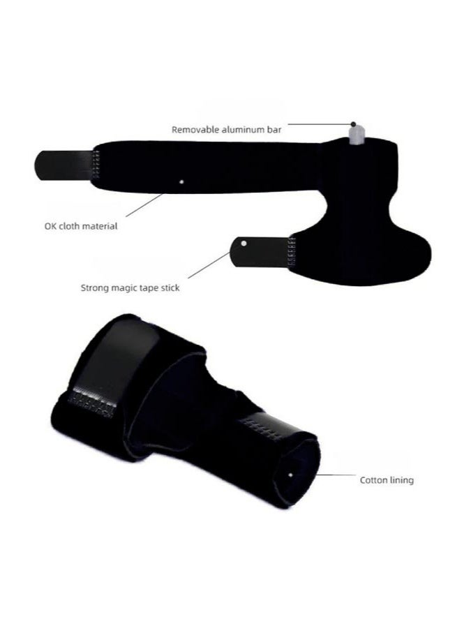 BAEKO Brace for Right Hand, Index Middle Ring Pinky, Trigger Finger Splints for Arthritis Pain Tendon Injury, Broken Mallet Finger Stabilizer Supports for Dislocated Knuckle Immobilizer Wrap - Image 4