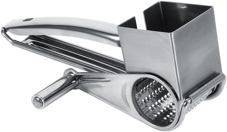klarako Stainless Steel Cylinders Grater, Professional Vegetable Grater Ultra Sharp Cheese Chocolate Shredder Cutter - Image 1