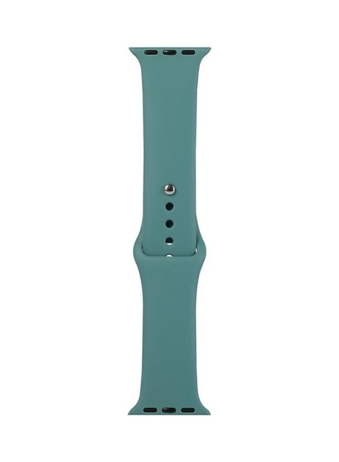 NIBEMINENT Replacement Watchband For Apple Watch Green - Image 1