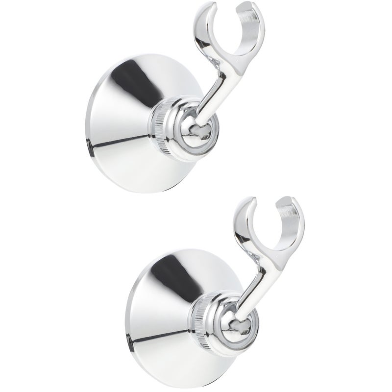 2pcs Metal Holder Rotating Sprinkler Base Bathroom Rack - Image 1