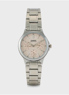 Steel Strap Analog Watch