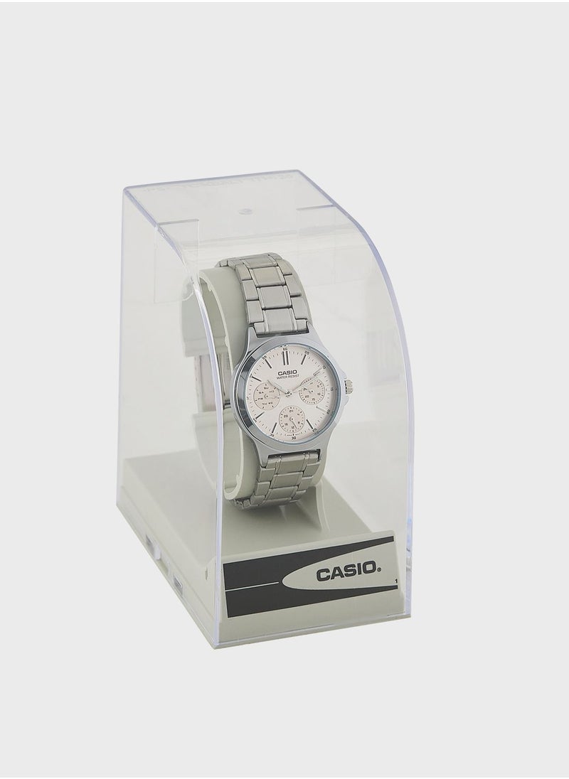 CASIO - Steel Strap Analog Watch - Image 1