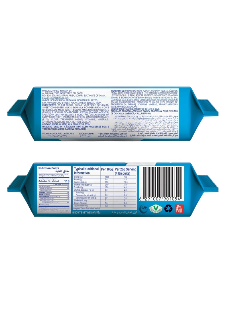 Britannia Milk Bikis Biscuits 85gm - Image 2