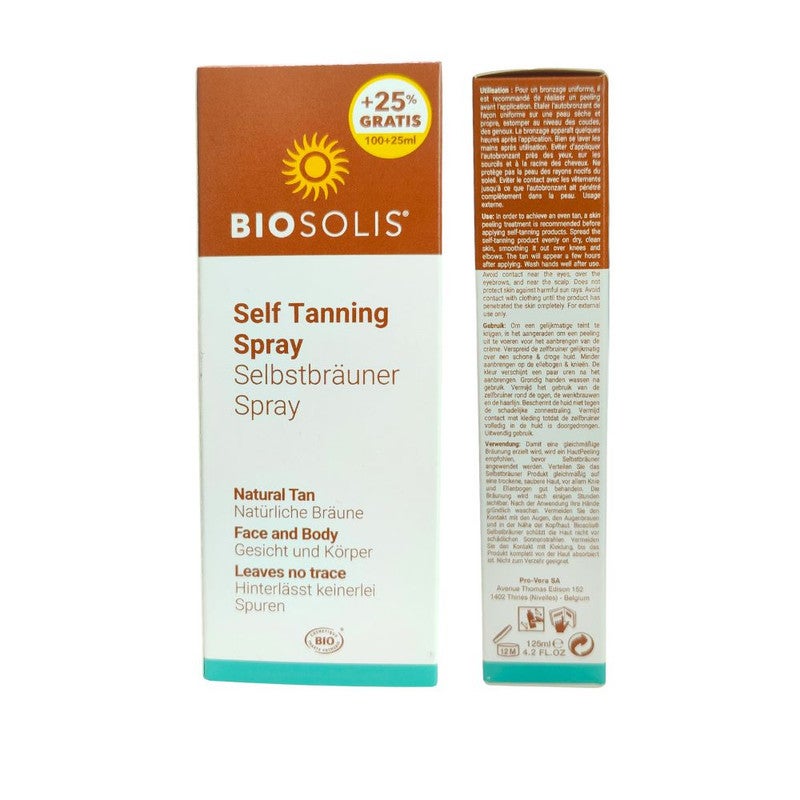 بيوسوليس بخاخ مرطب عضوي ذاتي التسمير 100 + 25 مل - Image 4