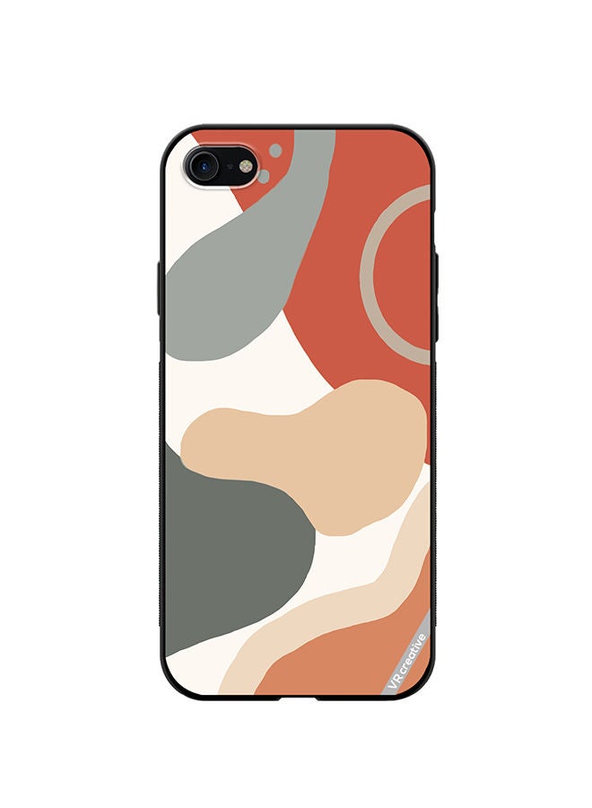 VR CREATIVE Protective Case Cover For Apple iPhone 7/8/SE 2020 Layers Design Multicolour - Image 1