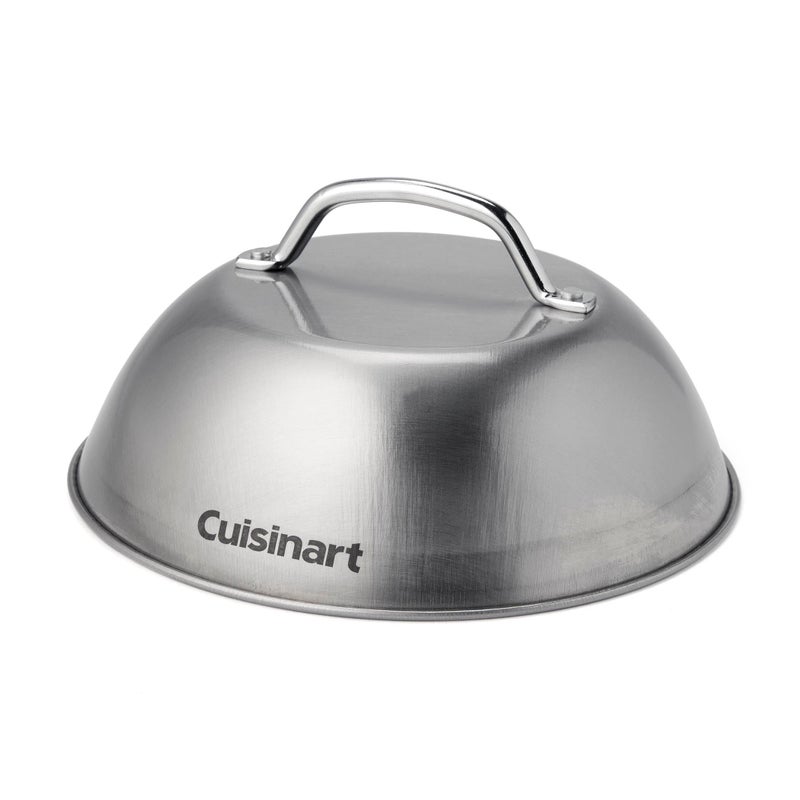 Cuisinart 9â€ Stainless Steel Melting Dome, Griddle Accessories for Flat Top Cooking, Basting Cover for Enhanced Flavor and Steaming Vegetables, Perfect for Indoor and Outdoor Cooking - Image 1