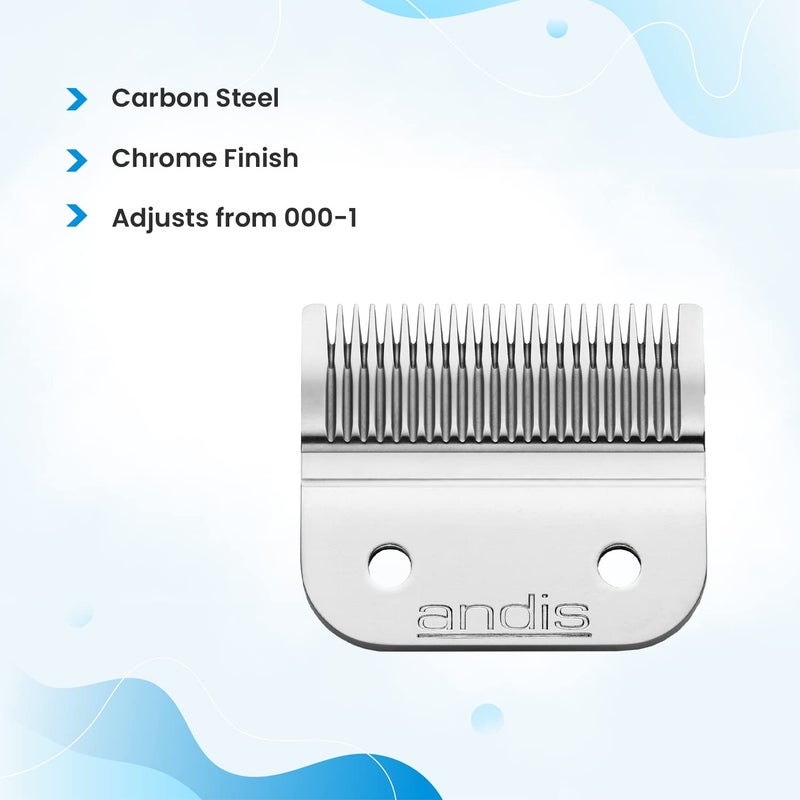 Andis Clipper Blade Set: Smooth Grooming with Hard-Wearing Carbon Steel, Coats & Breeds - Image 4
