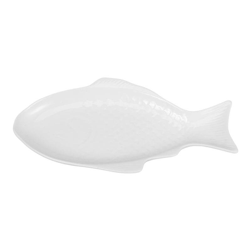 Ceramic Fish Plate Unique Design Fish Serving Platter Dish Steaming Fish Tray Assorted style - Image 1