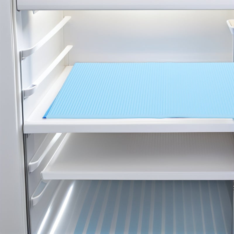 🍳 بطانات درج من السيليكون مقاومة للماء والزيت حماية من البقع وسهلة التنظيف لمخزن المطبخ ٥ قطع - Image 4