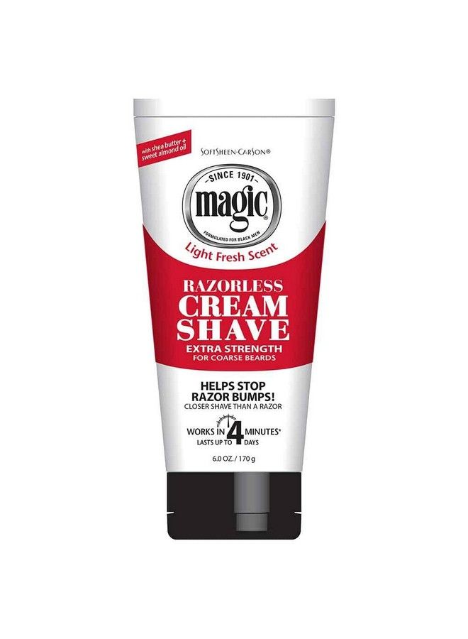 Magic Razorless Cream Shave Extra Strength 6 Ounce (Pack Of 3) - Image 2