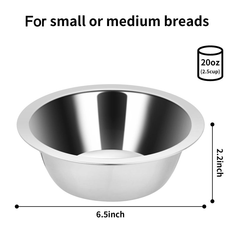 Fri4Free 2PCS Kennel Water Bowl Hanging, Stainless Steel Puppy Bowls for Small Dog Cage, Kennel, Crate, Catio Accessories, Dog Crate Water Bowl Dish Feeder Food Holder No Spill (20oz/2.5cups) - Image 2