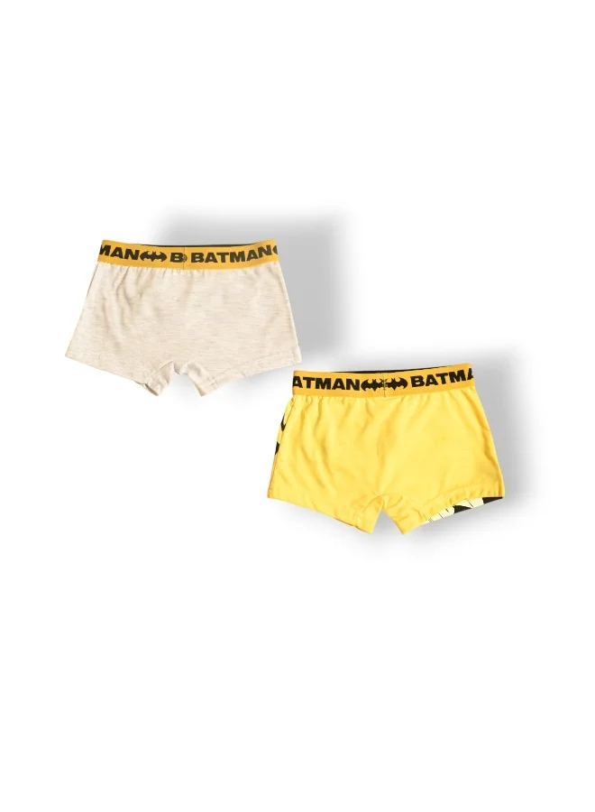 Batman BATMAN 2PCS BOYS BOXER , 65%polyester,35%cotton