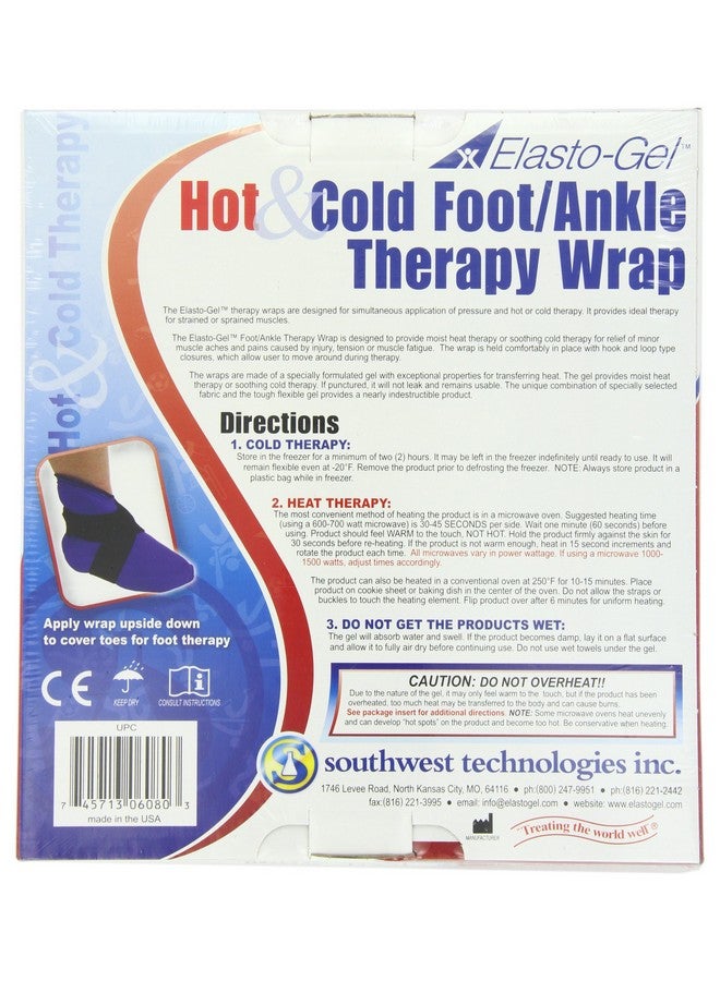 Elasto-Gel Elasto Gel Hot/Cold Wrap,foot and Ankle Wrap - Image 2