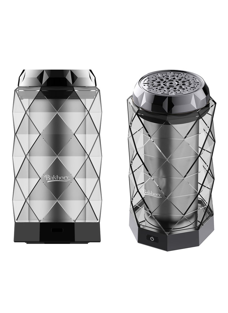 Oud Bakhoor Portable Incense Burner, Crystel Premium Design with Type-C Fast Charging, All Type of Oud, Wood, Bakhoor, Ideal for Home, Car, Office & Bedroom - pzsku/Z3120C01CC7A7D324DBA1Z/45/_/1736834888/5de50051-db69-4dcf-b37d-d862b8d25666