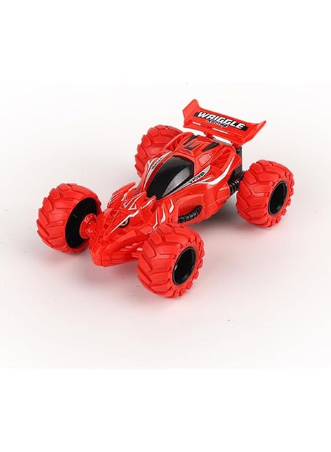 Fiction Inertia Racecar Red 360° Rotating Stunts No Batteries Perfect Gift For Kids 3 Plus