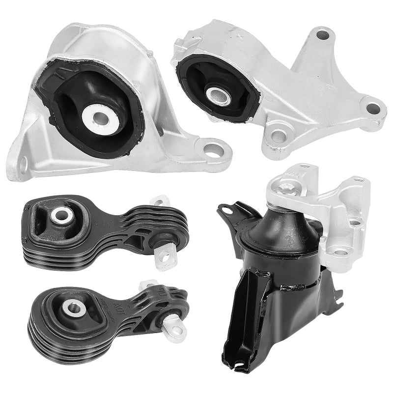 BEBLEPANY Engine Motor Transmission Mount Kit 5pcs Compatible with Fits 20122014 Honda CRV CRV L4 24L Auto Trans Replace A65052 A65053 A65055 A65069 A65070 - Image 3
