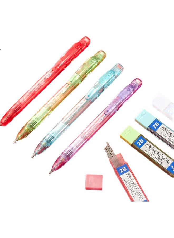 Faber-Castell Exam Correction Pen Ultra Clean Three-Piece Set With Blister Packaging - Good Luck - Image 2