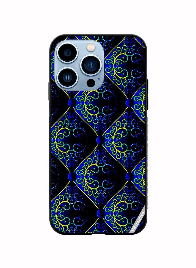 VR CREATIVE Protective Case Cover For Apple iPhone 14 Pro Max Fractal Abstract Design Multicolour - Image 1