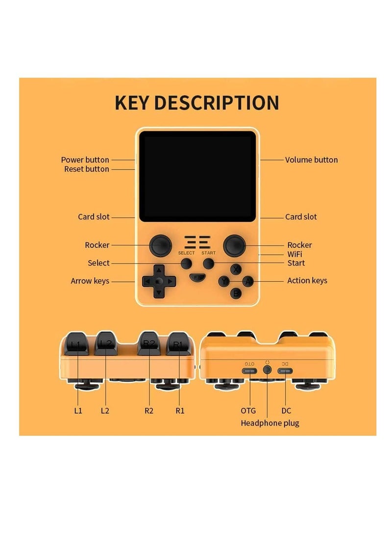 RGB20S Handheld Game Console Retro Open Source System RK3326 3.5-Inch 4:3 IPS Screen Children's Gifts  - Image 2