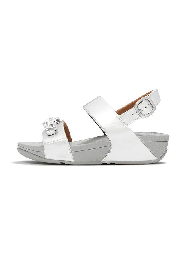 فيت فلوب LULU ULTRA-JEWEL METALLIC BACK-STRAP SANDALS