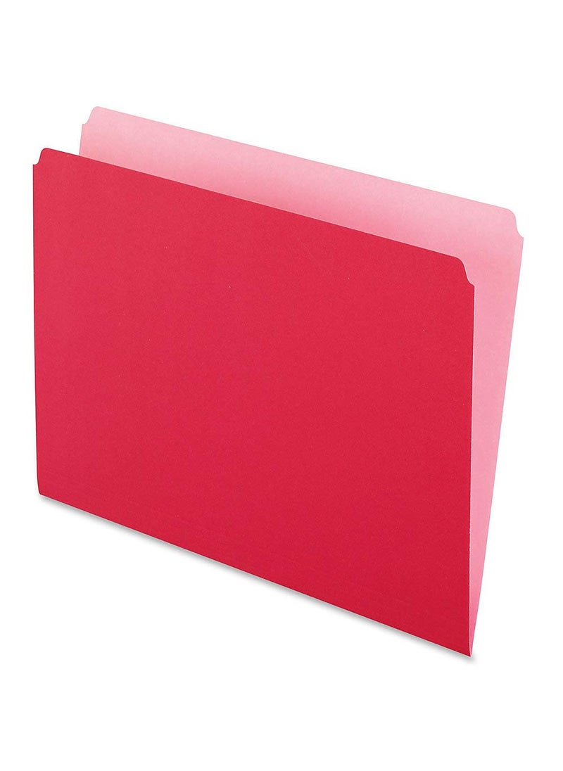 Pendaflex Pendaflex Colored File Folders, Red (PFX152RED), Letter  - Image 3