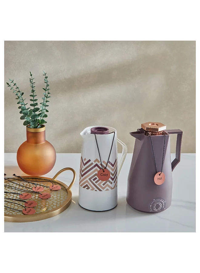 Home Box  2-Piece Hot Tag Set 4x0.2x4 cm  | Best Price UAE