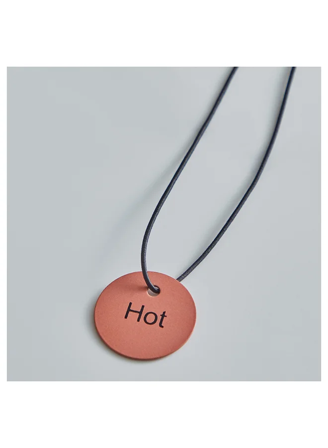 Home Box 2-Piece Hot Tag Set 4x0.2x4 cm