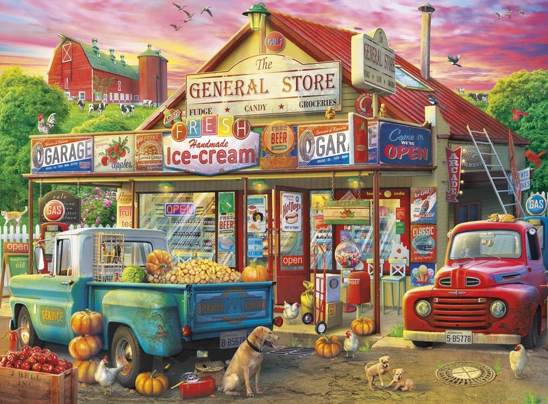 Buffalo Games - Eduard - Country Store - 1000 Piece Jigsaw Puzzle for Adults Challenging Puzzle Perfect for Game Nights - Finished Puzzle Size is 26.75 x 19.75 - Image 2