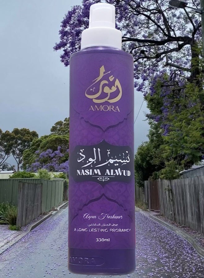 amora 4 Pieces Nasim Alwud Air Freshener 330ml - Image 2